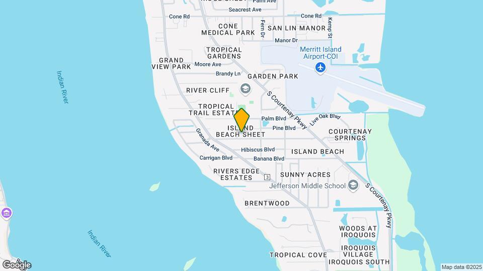 230 Island Beach Blvd Map and Location Details