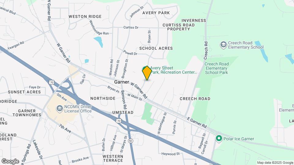 110 Avery St Map and Location Details