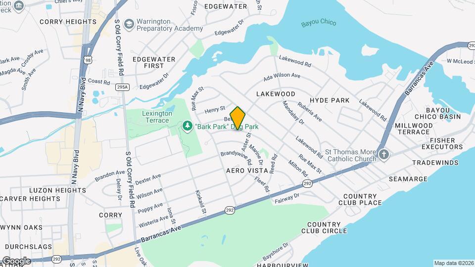 207 Milton Rd Map and Location Details