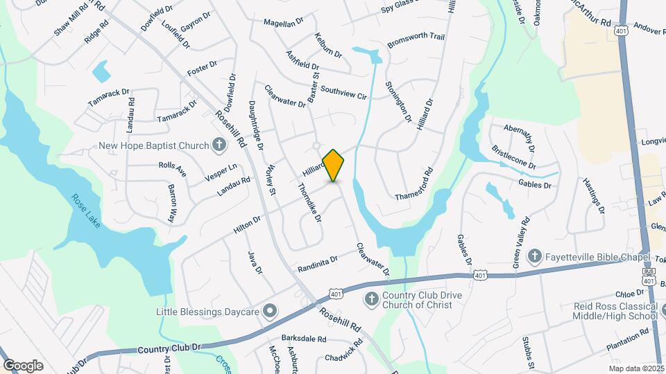 603 Tanglewood Dr Map and Location Details