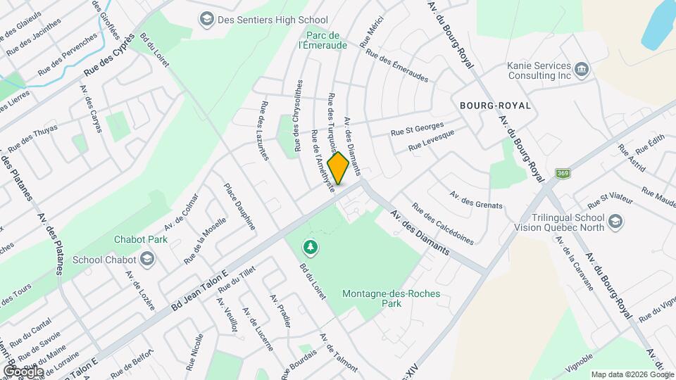 1949 Jean-Talon Boul E Map and Location Details