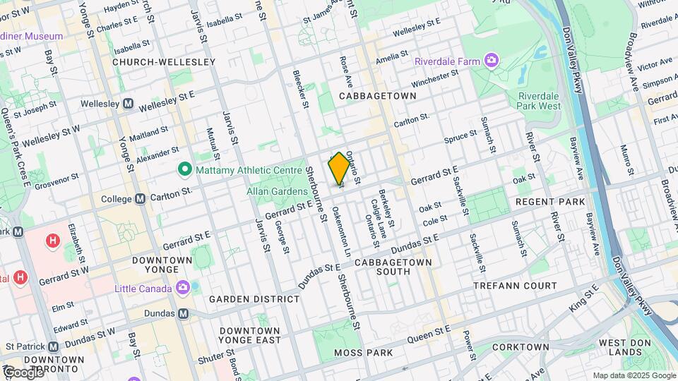 220-220 Gerrard St E Map and Location Details
