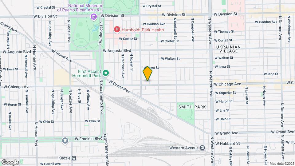 2738 W Chicago Ave, Unit 2 Mapa y Detalles de la Ubicación