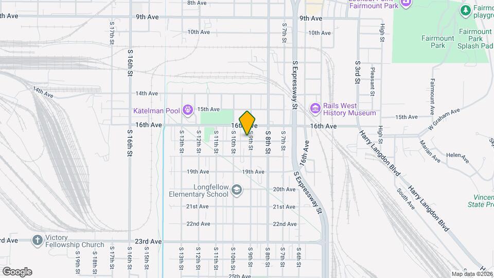 1620 S 9th St Map and Location Details