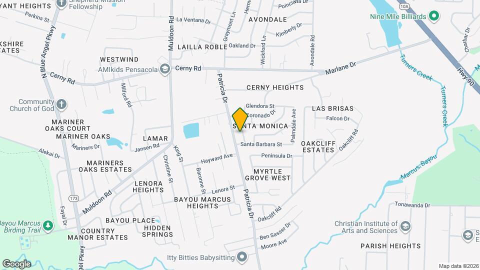 3227 Fresno Ave Map and Location Details