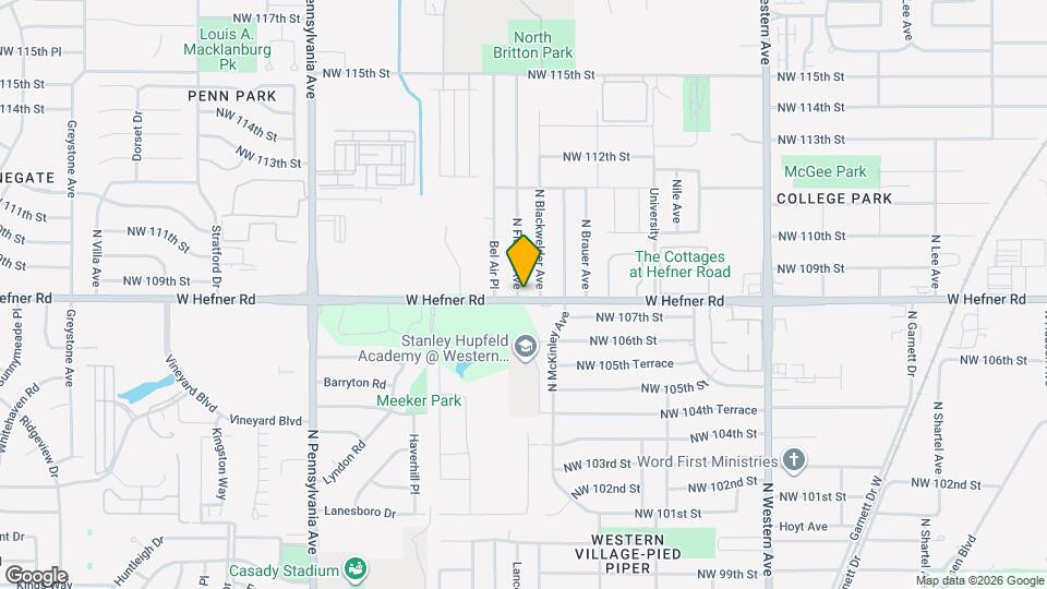 10900 N Florida Ave Map and Location Details