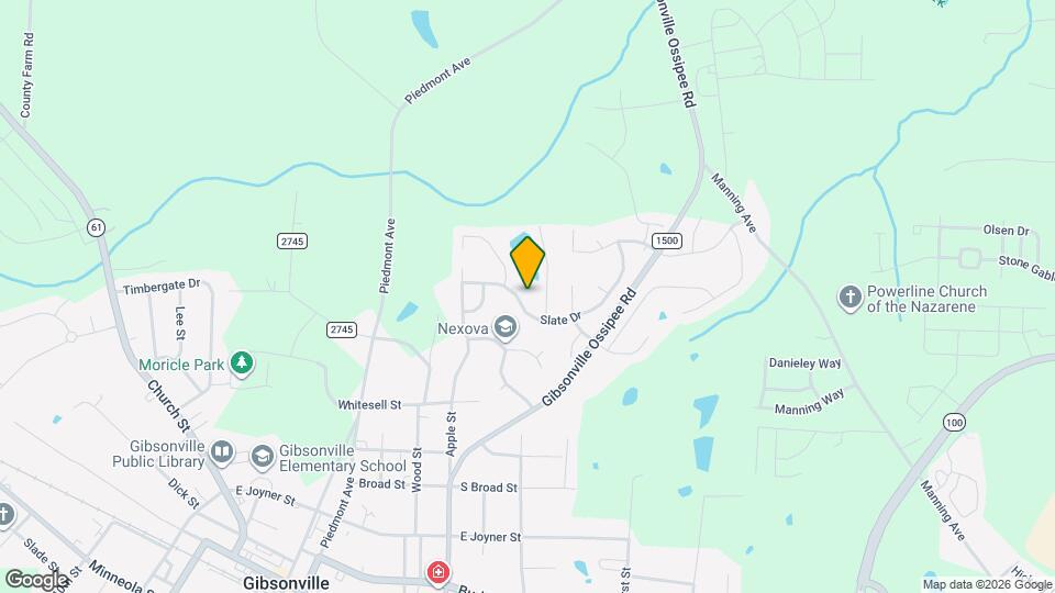 213 Slate Dr Map and Location Details