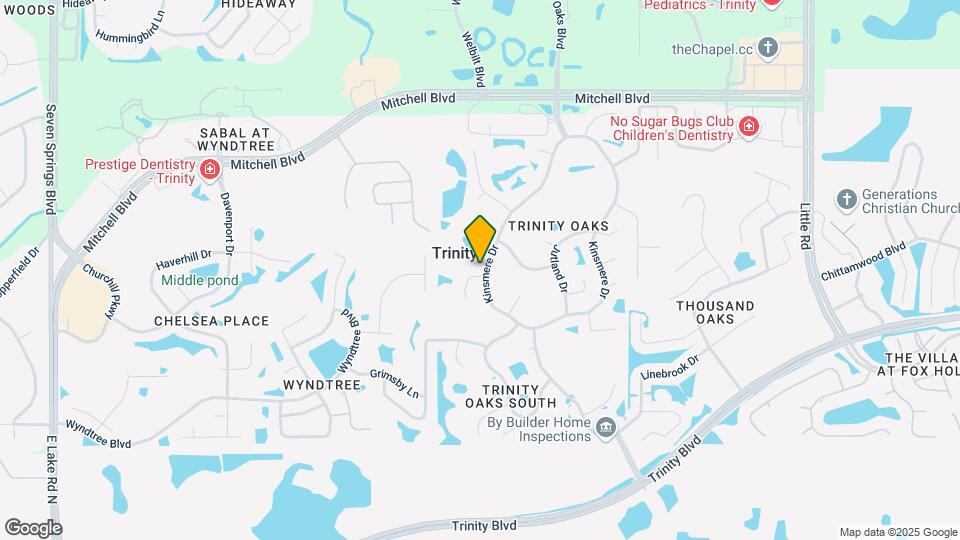 1427 Kinsmere Dr Map and Location Details