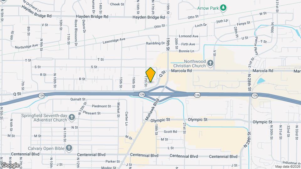 1863 17th St Map and Location Details