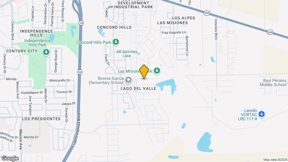 5511 Marble Falls St Map and Location Details