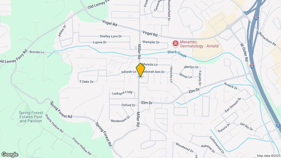 3751 Miller Rd Map and Location Details