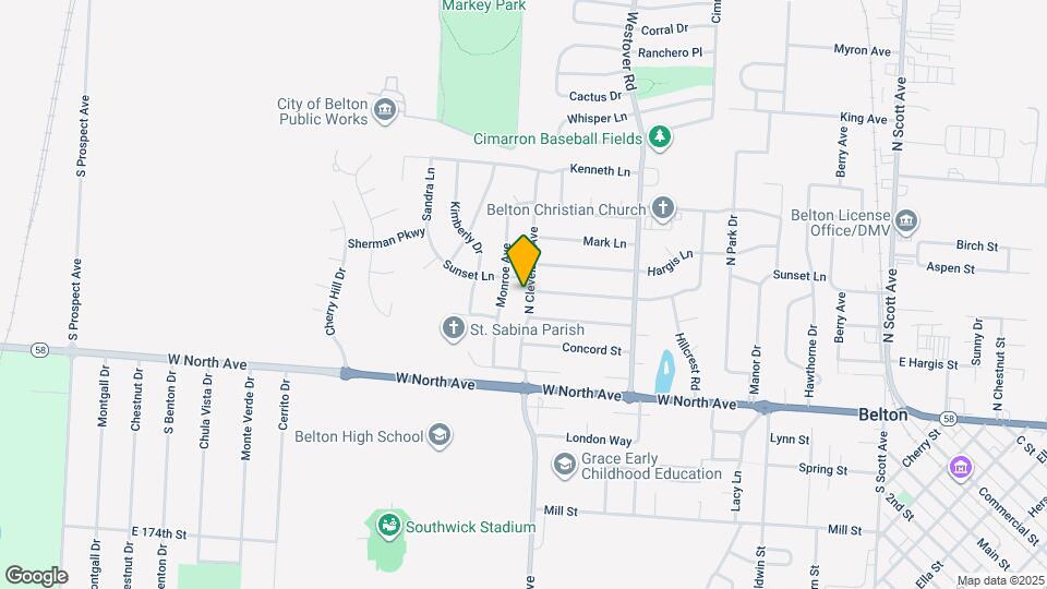 211 N Cleveland Ave Map and Location Details