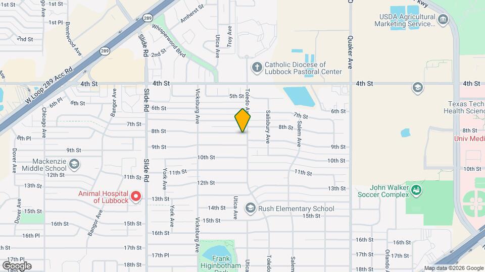 4803 8th St Map and Location Details