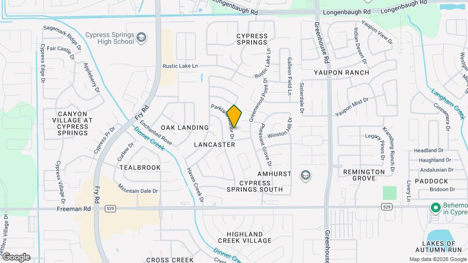 7322 Parkland Manor Dr Map and Location Details