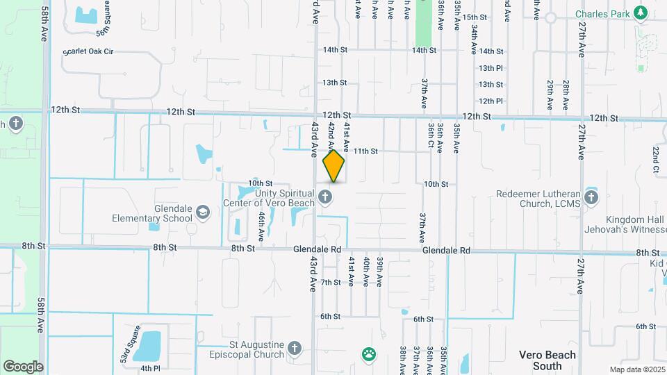 4195 10th St Map and Location Details