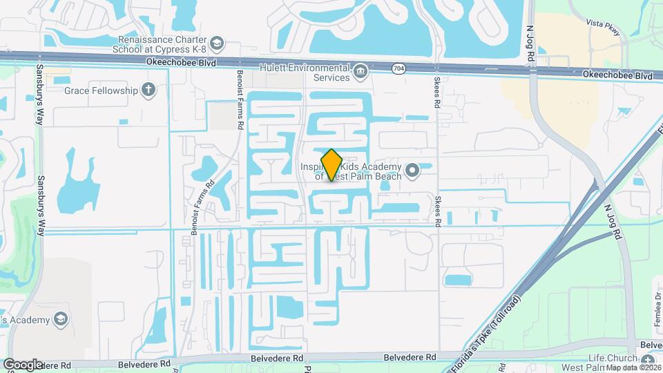 160 Lake Frances Dr Map and Location Details