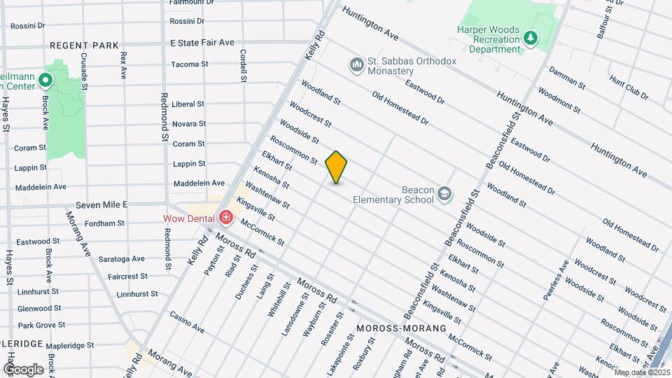 18941 Elkhart St Map and Location Details