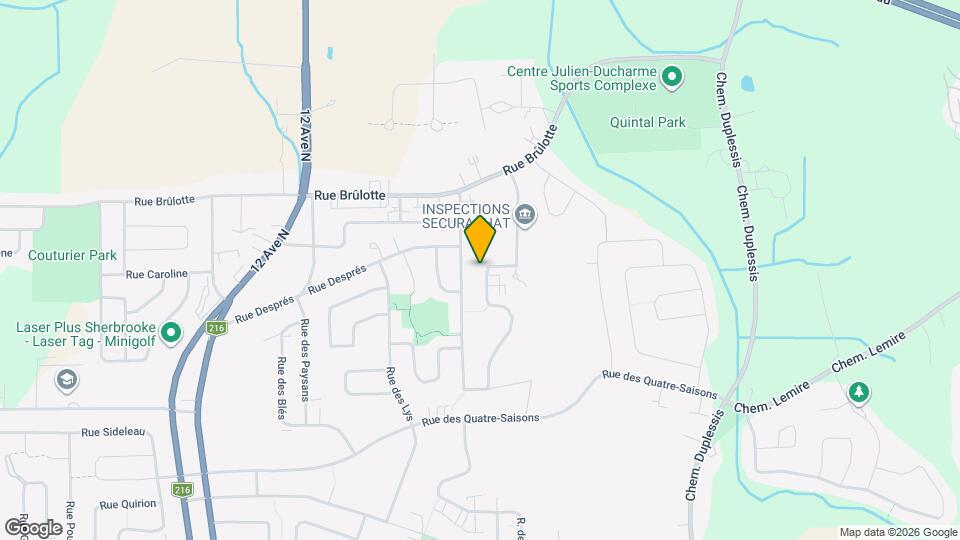 1561 Adélard-Dumas Rue Map and Location Details