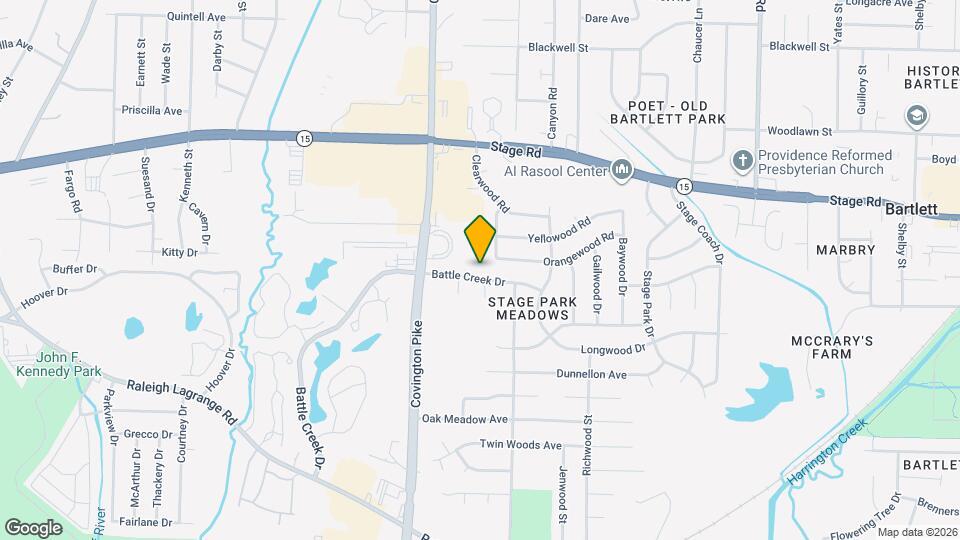 5126 Battle Creek Dr Map and Location Details