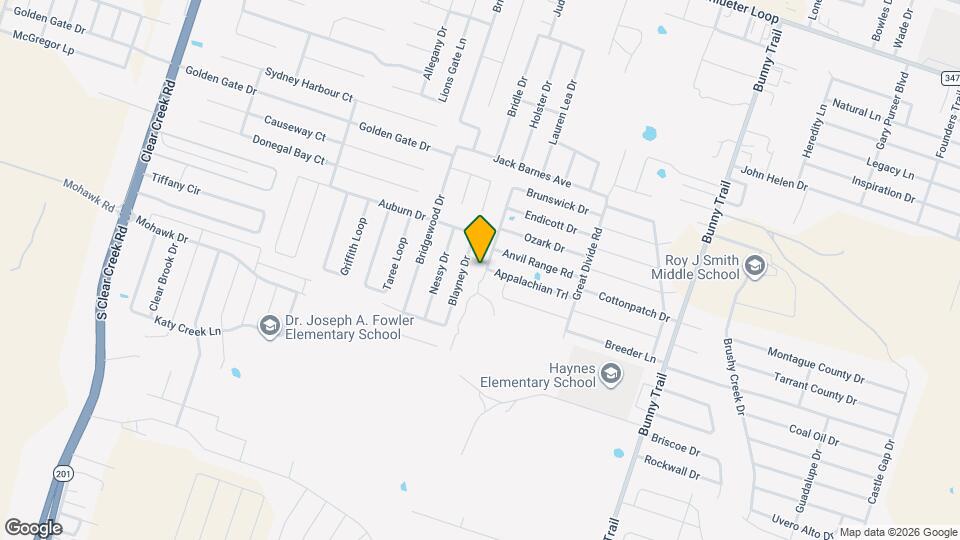 6211 Newcastle Dr Map and Location Details