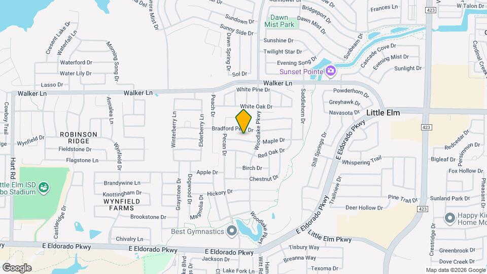 2233 Maple Dr Map and Location Details