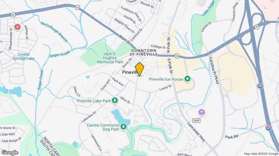 411 Johnston Dr Map and Location Details