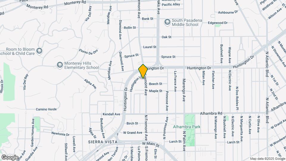 1931 Fremont Ave Map and Location Details