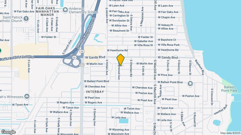 3319 W Paul Ave Map and Location Details