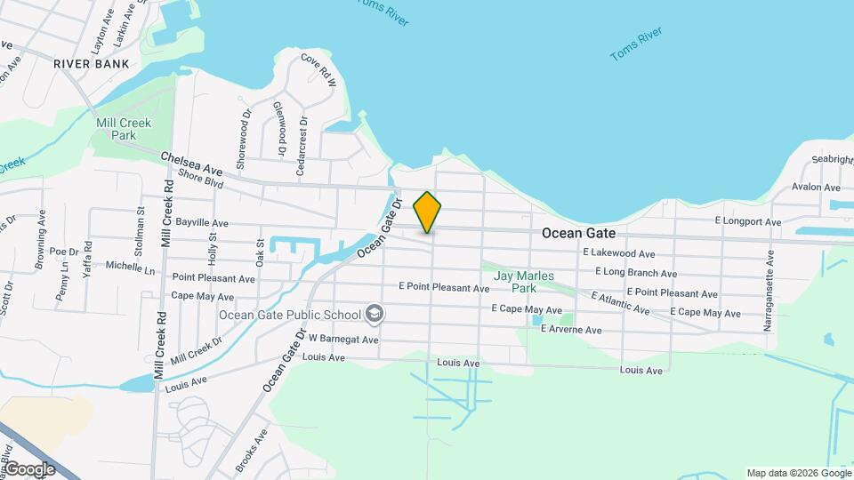 410 Ocean Gate Ave Map and Location Details