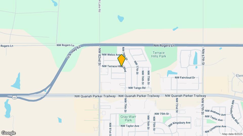 7904 NW Terrace Hills Blvd Map and Location Details