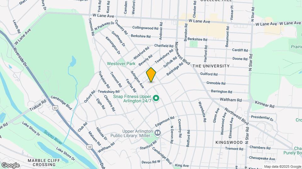 1962-1968 Guilford Rd Mapa y Detalles de la Ubicación