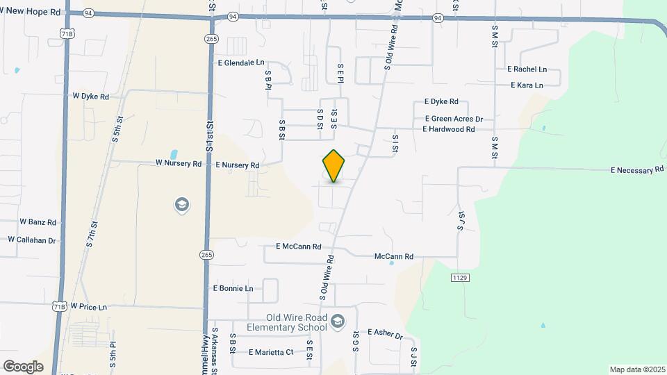 605 E Wire Ridge Dr Map and Location Details