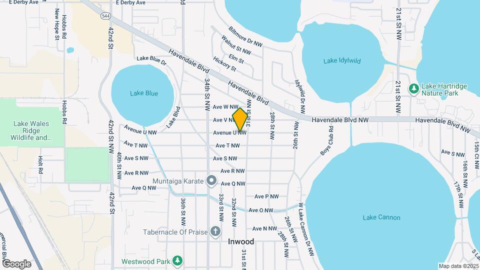 3110 Avenue U NW Map and Location Details