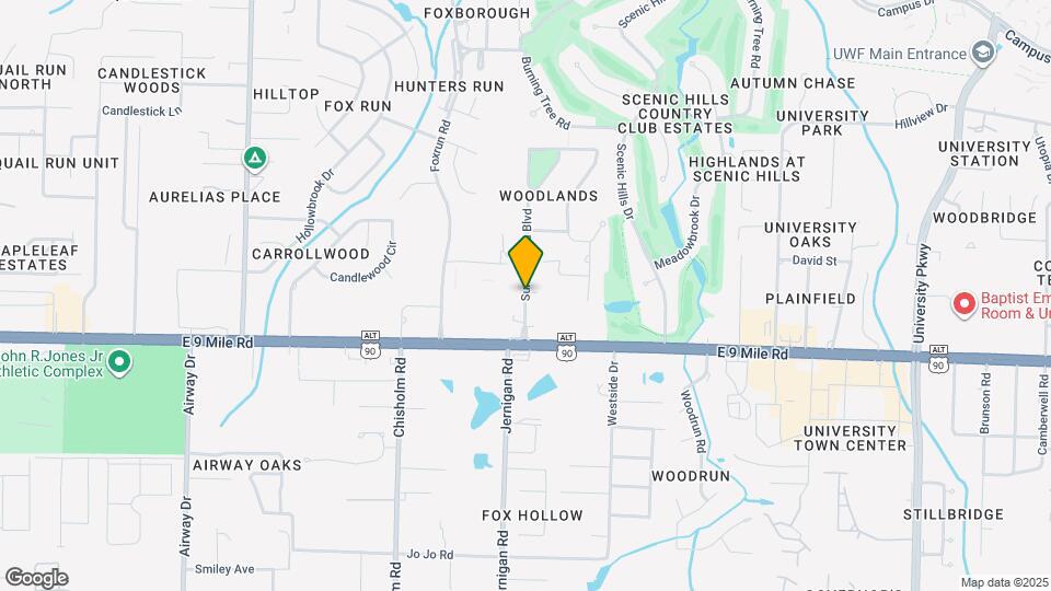 9485 Sunnehanna Blvd Map and Location Details