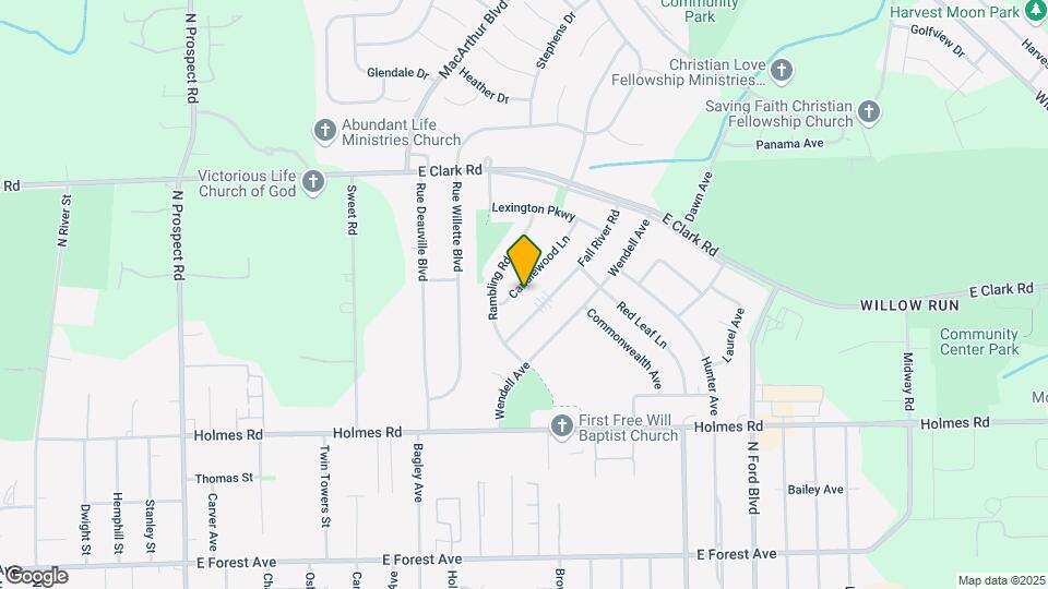 1260 Candlewood Ln Map and Location Details