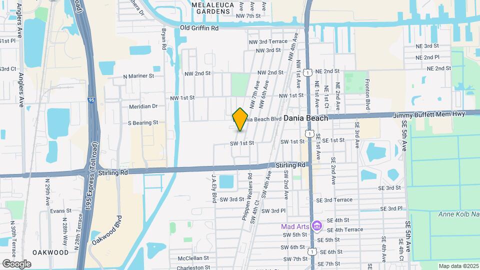 29 SW 8th Ave Map and Location Details