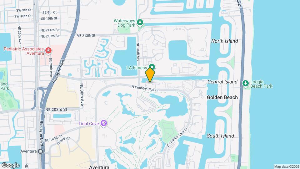 3401 N Country Club Dr, Unit 16 Map and Location Details