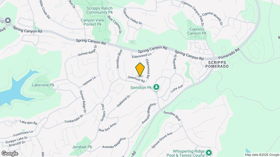 10805 Cloverfield Point Map and Location Details