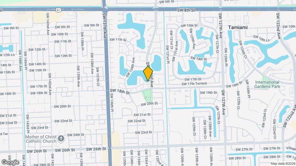 13231 SW 17th Ln Map and Location Details