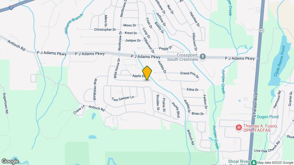 456 Apple Dr Map and Location Details