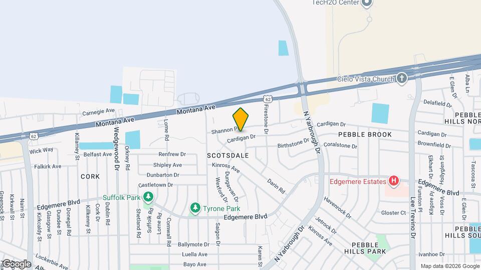 10325 Cardigan Dr Map and Location Details