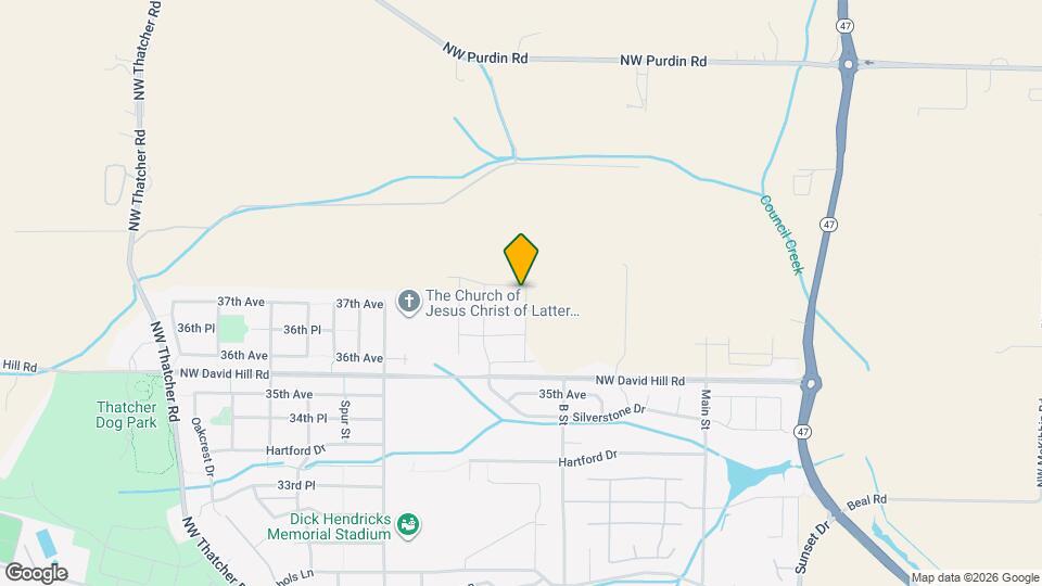 1670 37th Pl Map and Location Details