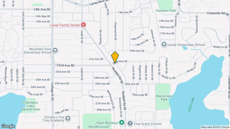 5305 22nd Ave SE Map and Location Details