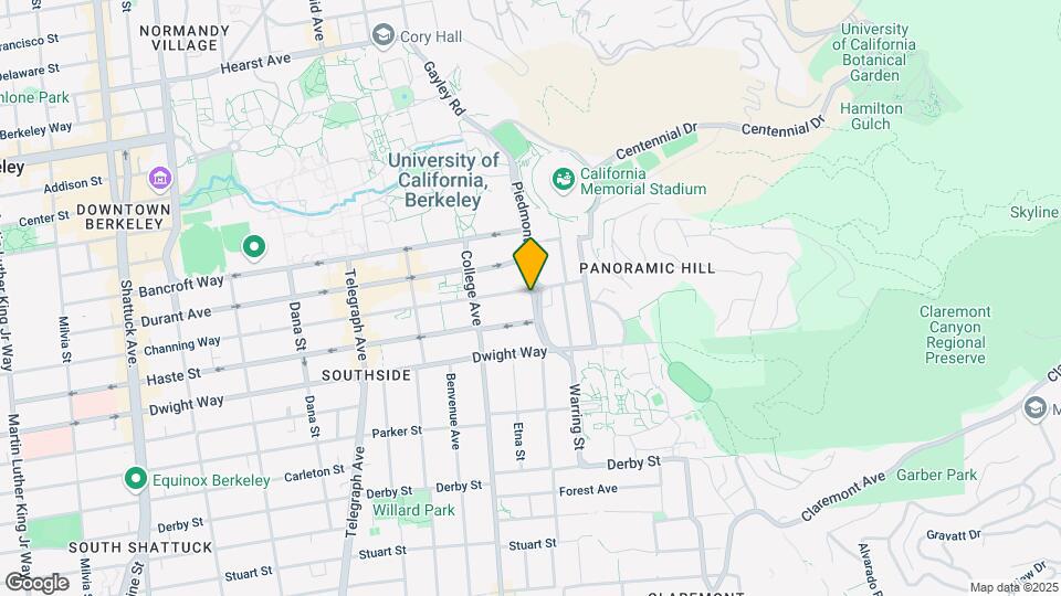 Berkeley Rooming House Map and Location Details