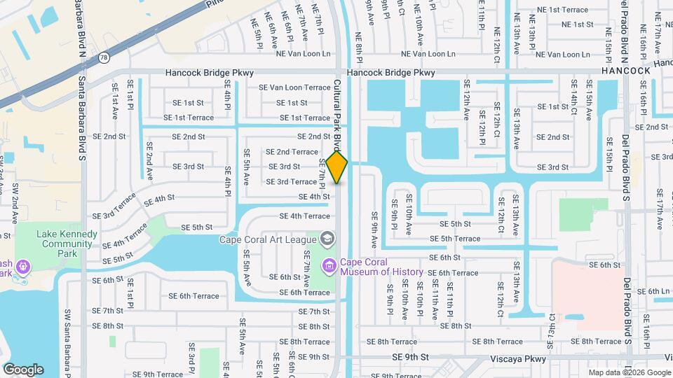 324 Cultural Park Blvd Map and Location Details