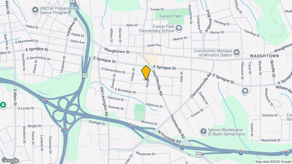 847 Goldfloss St Map and Location Details