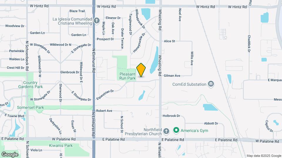 486 Pleasant Run Dr Map and Location Details