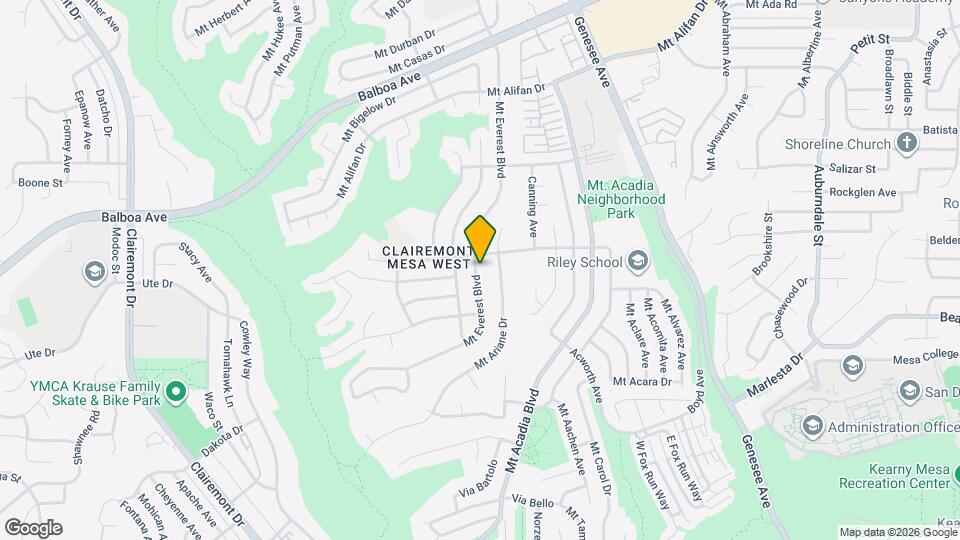 3775 Mt Everest Blvd Map and Location Details