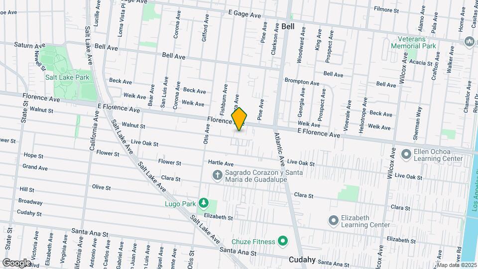 4311 Walnut St Map and Location Details