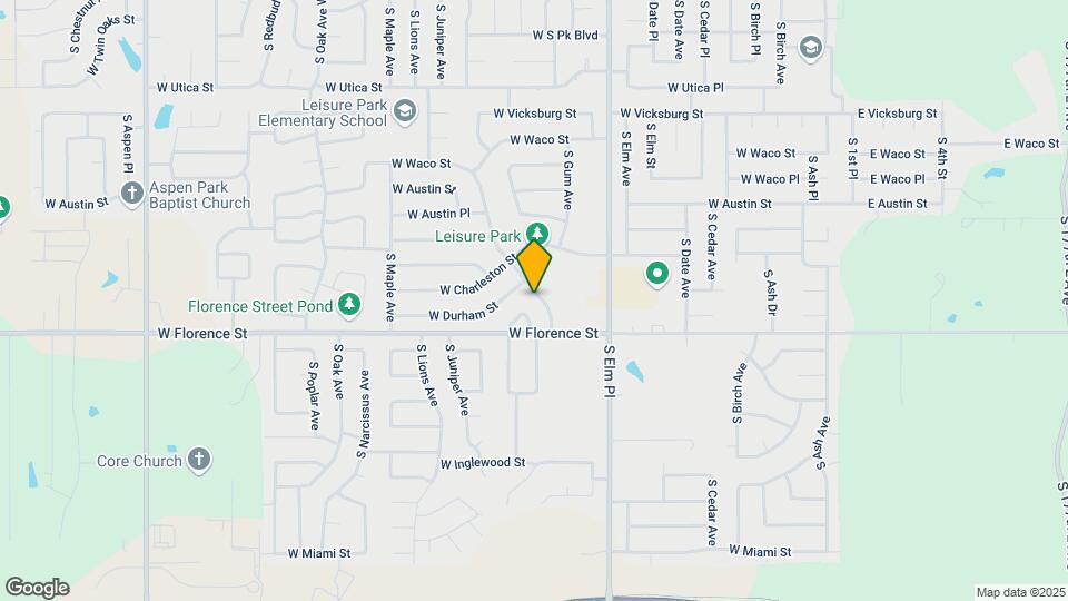 4728 S Ironwood Ave Map and Location Details
